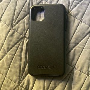 Black Otterbox phone case for iphone 11